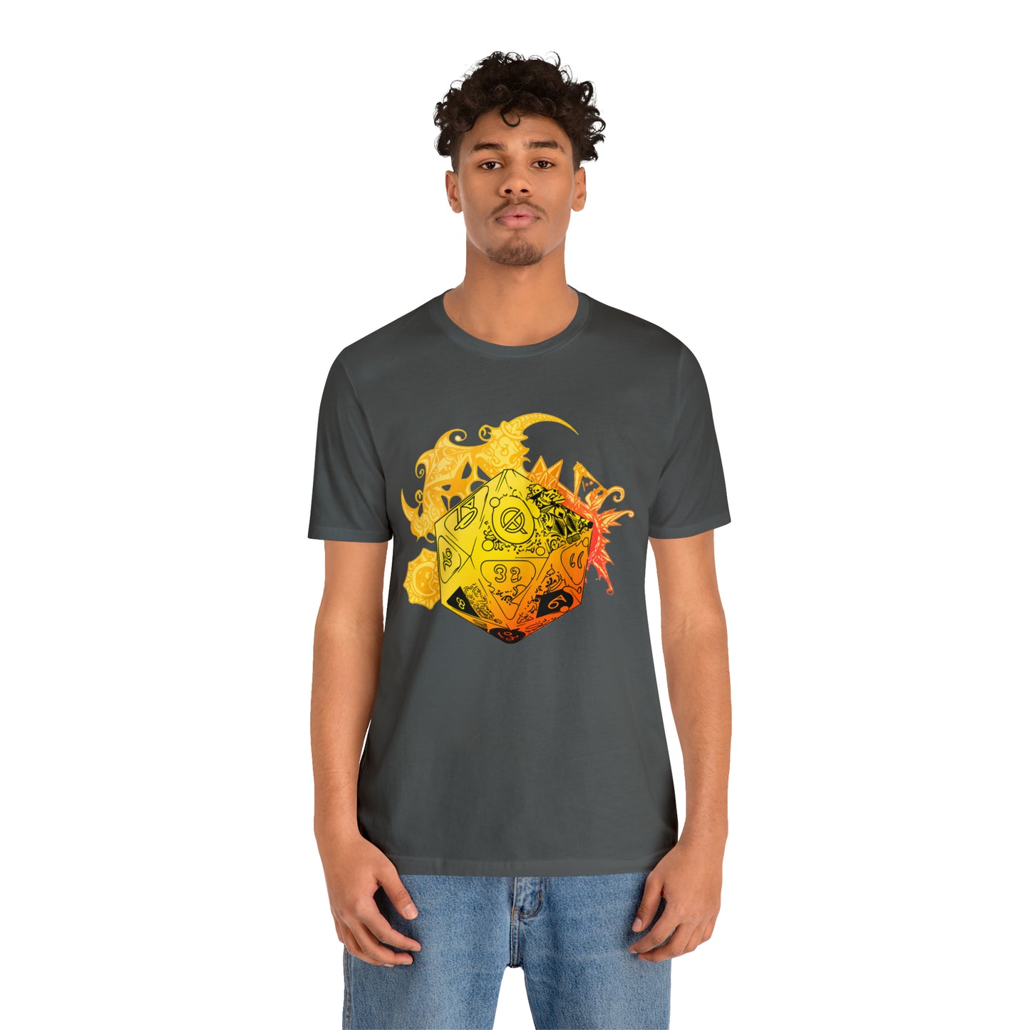 asphalt-quest-thread-tee-shirt-with-large-yellow-dragon-dice-on-center-of-shirt