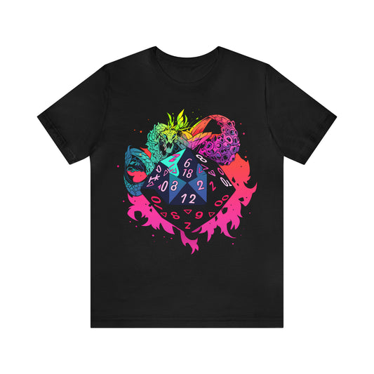 black-quest-thread-tee-shirt-with-large-rainbow-sea-creature-dice-on-center